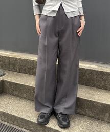 FREE'S MART | ◆【Ｓｍａｒｔ　Ｅａｓｙ】ウール調ワンタックワイドパンツ(スラックス)