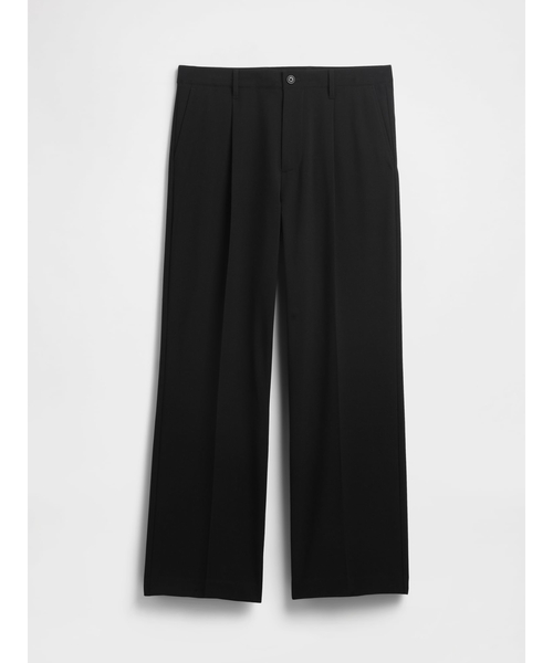 GAP(ギャップ)の「リラックスフィット プリーツトラウザー(その他パンツ・メンズ・ブラック/ヘザーグレー・36W 32L/34W 32L/33W 32L/32W 32L/32W 30L/31W 32L/31W 30L/30W 30L/29W 30L/28W 30L)」の1枚目の写真