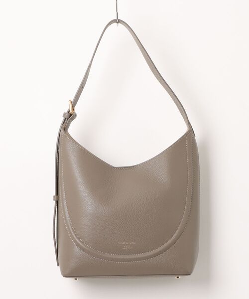 inter-chaussures(インターショシュール)の「【CHRISTIAN VILLA】ワンハンドル ショルダーバッグ(Q66343)(ショルダーバッグ・レディース・グレー/ブラック・ALL)」の2枚目の写真