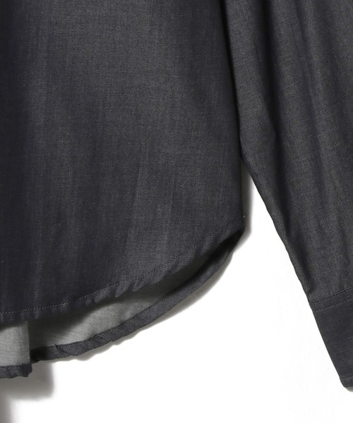 UNUS(ユナス)の「UNUS / Denim Bow Tie Shirt(シャツ/ブラウス・レディース・ネイビー・38/36)」の7枚目の写真