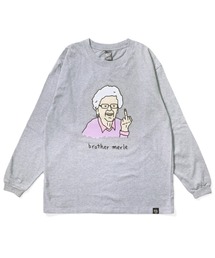 RIVER SIDE CULTURE（リバーサイドカルチャー）の「RSC×BROTHER MERLE / F〇CK おばあちゃん LS T-SHIRT(M4)（Tシャツ/カットソー）」