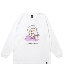 RSC×BROTHER MERLE / F〇CK おばあちゃん LS T-SHIRT(M4)