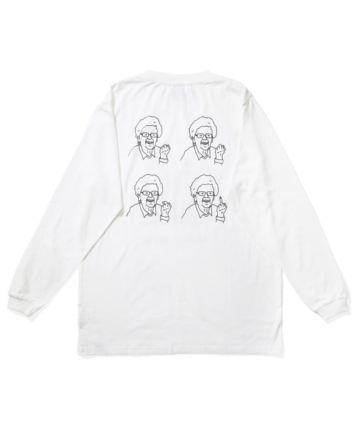 BROTHER MERLE(ブラザー マール)の「RSC×BROTHER MERLE / F〇CK おばあちゃん LS T-SHIRT(M4)(Tシャツ/カットソー・メンズ・ブラック/グレー/ホワイト・X-LARGE/MEDIUM/LARGE)」の4枚目の写真
