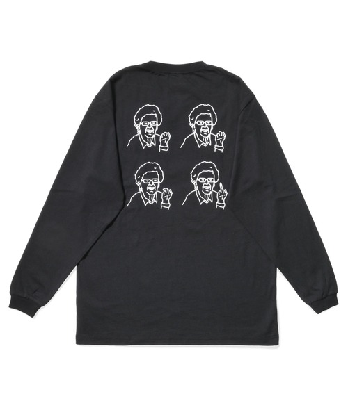 BROTHER MERLE(ブラザー マール)の「RSC×BROTHER MERLE / F〇CK おばあちゃん LS T-SHIRT(M4)(Tシャツ/カットソー・メンズ・ブラック/グレー/ホワイト・X-LARGE/MEDIUM/LARGE)」の5枚目の写真