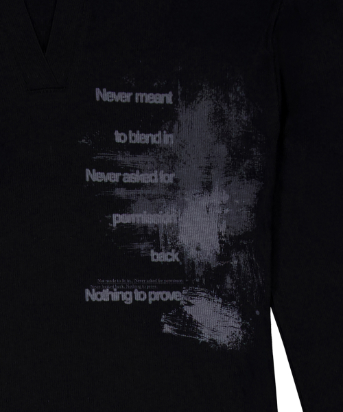 ROCKCAKE(ロックケーキ)の「Collar V Neck Top - Black(Tシャツ/カットソー・レディース・その他・SMALL)」の8枚目の写真