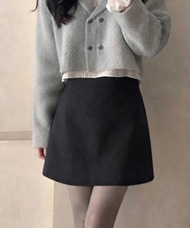 大人カジュアルなシンプルスカパン