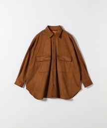 LANCER C/C：FAUX SUEDE SHIRTS