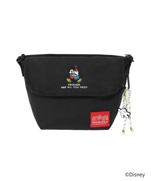 Manhattan Portage(マンハッタンポーテージ)の「NYLON MESSENGER BAG(XS)BACK POCKET W/ DIVIDER MAGNET / MICKEY / 26(メッセンジャーバッグ・レディース・ブラック・X-SMALL)」の2枚目の写真