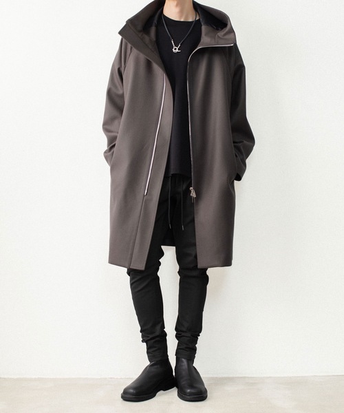 ATTACHMENT(アタッチメント)の「【LIMITED】ラバーストレッチツイル 3D パンツ / RUBBER STRETCH TWILL THREE DIMENSIONAL PANTS(デニムパンツ・メンズ・ダークグレー/ブラック・3/2/1/4)」の13枚目の写真