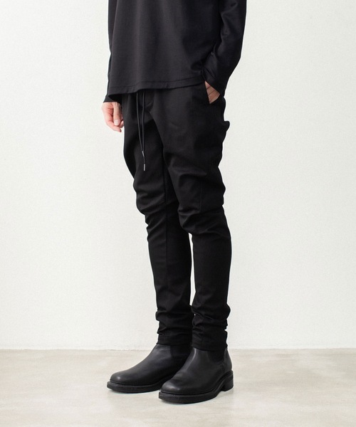 ATTACHMENT(アタッチメント)の「【LIMITED】ラバーストレッチツイル 3D パンツ / RUBBER STRETCH TWILL THREE DIMENSIONAL PANTS(デニムパンツ・メンズ・ダークグレー/ブラック・3/2/1/4)」の18枚目の写真