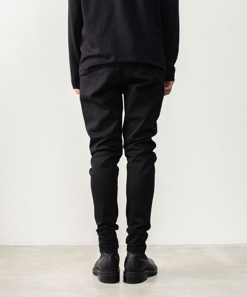ATTACHMENT(アタッチメント)の「【LIMITED】ラバーストレッチツイル 3D パンツ / RUBBER STRETCH TWILL THREE DIMENSIONAL PANTS(デニムパンツ・メンズ・ダークグレー/ブラック・3/2/1/4)」の20枚目の写真