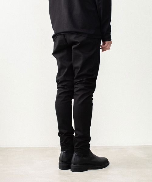 ATTACHMENT(アタッチメント)の「【LIMITED】ラバーストレッチツイル 3D パンツ / RUBBER STRETCH TWILL THREE DIMENSIONAL PANTS(デニムパンツ・メンズ・ダークグレー/ブラック・3/2/1/4)」の21枚目の写真