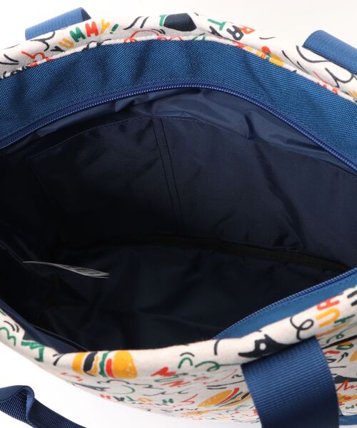 CHUMS（チャムス）の「CHUMS チャムス オープントップトートバッグスウェットナイロン（トートバッグ・レディース・ネイビー/ヘザーグレー/その他2/ブラック/ブルーグリーン・FREE）」の12枚目の写真