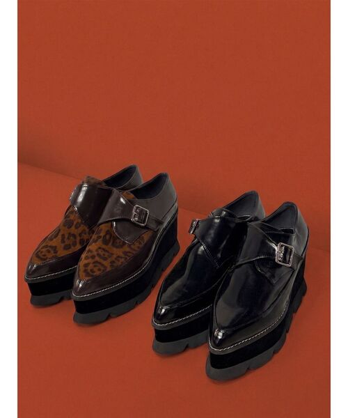 MURUA(ムルーア)の「【20th Anniversary Iconic Items】ベロアソールローファー(ローファー・レディース・ブラック/その他1・24.5/23.5/22.5)」の3枚目の写真