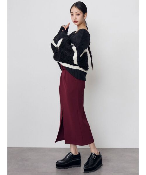 MURUA(ムルーア)の「【20th Anniversary Iconic Items】ベロアソールローファー(ローファー・レディース・ブラック/その他1・24.5/23.5/22.5)」の8枚目の写真