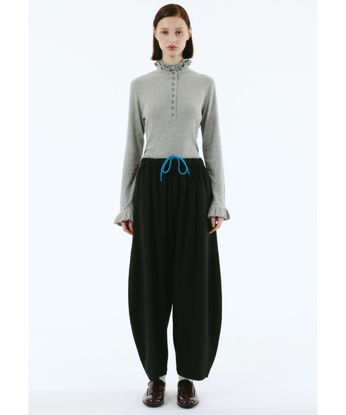 HeRIN.CYE（ヘリンドットサイ）の「Cocoon easy pants（その他パンツ・レディース・ブラック/グレー/カーキ・38/36）」の19枚目の写真