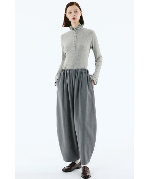 HeRIN.CYE（ヘリンドットサイ）の「Cocoon easy pants（その他パンツ・レディース・ブラック/グレー/カーキ・38/36）」の14枚目の写真