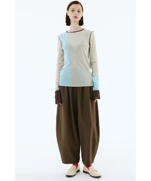 HeRIN.CYE（ヘリンドットサイ）の「Cocoon easy pants（その他パンツ・レディース・ブラック/グレー/カーキ・38/36）」の16枚目の写真