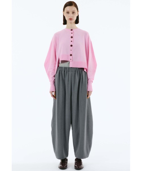 HeRIN.CYE（ヘリンドットサイ）の「Cocoon easy pants（その他パンツ・レディース・ブラック/グレー/カーキ・38/36）」の9枚目の写真