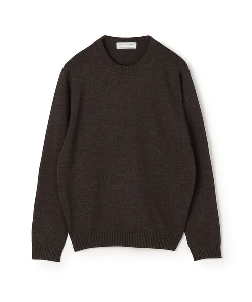 TOMORROWLAND (トゥモローランド)の「【WEB先行予約】TOMORROWLAND tricot メリノベーシック クルーネックプルオーバーニット(ニット/セーター・メンズ・サックスブルー/ネイビー/チャコールグレー/ダークグリーン/ブルー/レッド/ダークブラウン/ブラウン/ホワイト・XL/L/M/S)」の4枚目の写真