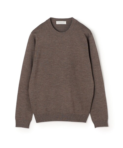 TOMORROWLAND (トゥモローランド)の「【WEB先行予約】TOMORROWLAND tricot メリノベーシック クルーネックプルオーバーニット(ニット/セーター・メンズ・サックスブルー/ネイビー/チャコールグレー/ダークグリーン/ブルー/レッド/ダークブラウン/ブラウン/ホワイト・XL/L/M/S)」の5枚目の写真