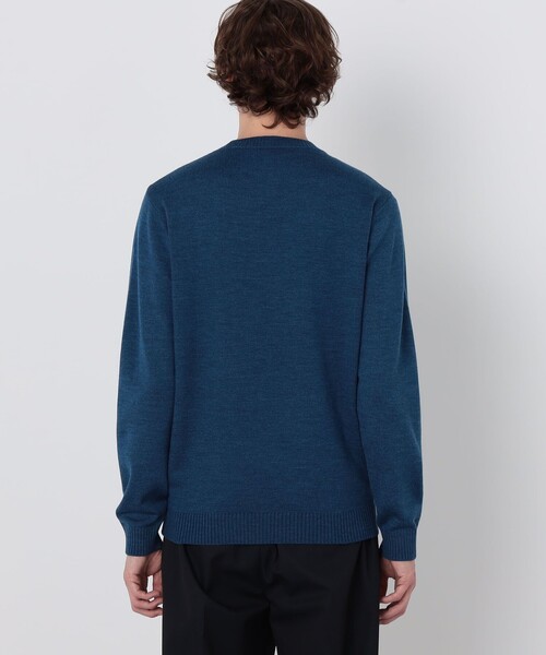 TOMORROWLAND (トゥモローランド)の「【WEB先行予約】TOMORROWLAND tricot メリノベーシック クルーネックプルオーバーニット(ニット/セーター・メンズ・サックスブルー/ネイビー/チャコールグレー/ダークグリーン/ブルー/レッド/ダークブラウン/ブラウン/ホワイト・XL/L/M/S)」の14枚目の写真