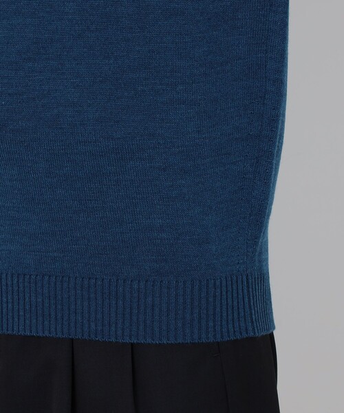 TOMORROWLAND (トゥモローランド)の「【WEB先行予約】TOMORROWLAND tricot メリノベーシック クルーネックプルオーバーニット(ニット/セーター・メンズ・サックスブルー/ネイビー/チャコールグレー/ダークグリーン/ブルー/レッド/ダークブラウン/ブラウン/ホワイト・XL/L/M/S)」の17枚目の写真