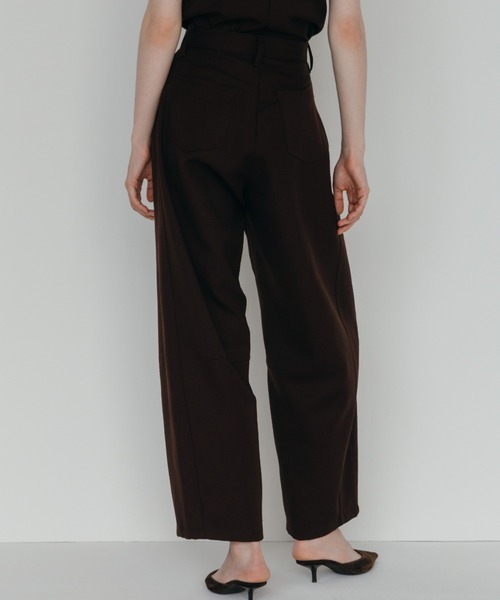 CREDONA(クレドナ)の「【THE C】ICHIGUN WIDE BEETLE PANTS/イチグンワイドビートルパンツ(その他パンツ・レディース・ブラック/グレー/ブラウン・2/0/1)」の10枚目の写真