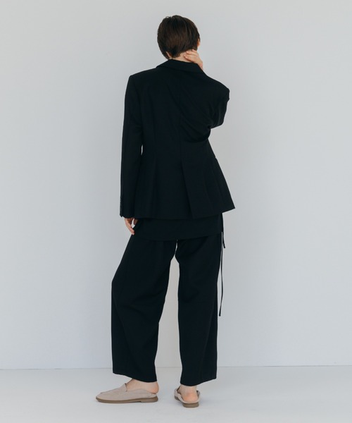 CREDONA(クレドナ)の「【THE C】ICHIGUN WIDE BEETLE PANTS/イチグンワイドビートルパンツ(その他パンツ・レディース・ブラック/グレー/ブラウン・2/0/1)」の15枚目の写真