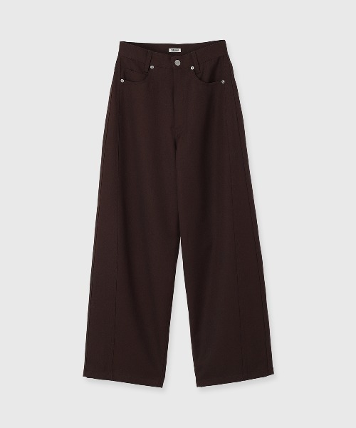 CREDONA(クレドナ)の「【THE C】ICHIGUN WIDE BEETLE PANTS/イチグンワイドビートルパンツ(その他パンツ・レディース・ブラック/グレー/ブラウン・2/0/1)」の19枚目の写真