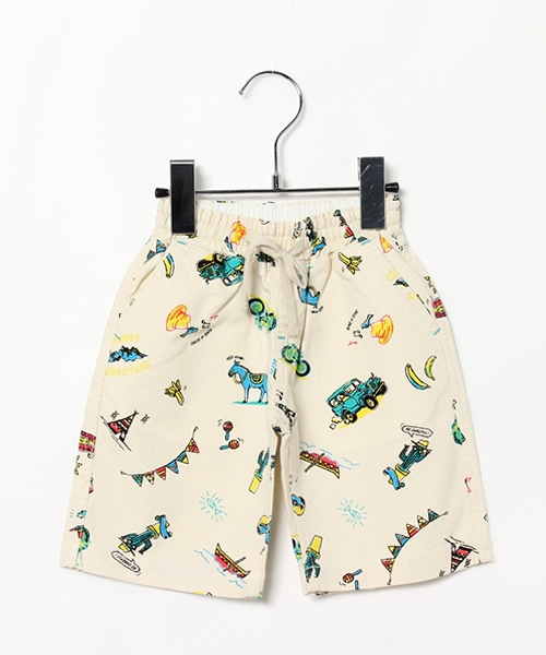 GLOBAL WORK（グローバルワーク）の「【キッズ】プリペラプリントショーツ/710576（その他パンツ・キッズ・イエロー/ネイビー/ホワイト系その他/カーキ/ダークブルー/グリーン/ホワイト/レッド・SMALL/LARGE/X-LARGE/MEDIUM）」の15枚目の写真