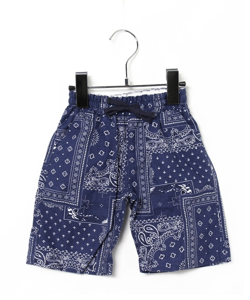 GLOBAL WORK（グローバルワーク）の「【キッズ】プリペラプリントショーツ/710576（その他パンツ・キッズ・イエロー/ネイビー/ホワイト系その他/カーキ/ダークブルー/グリーン/ホワイト/レッド・SMALL/LARGE/X-LARGE/MEDIUM）」の5枚目の写真