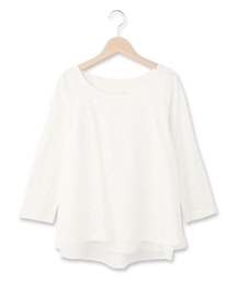 HusHusH | レースレイヤード風バックシャンブラウス(シャツ/ブラウス)