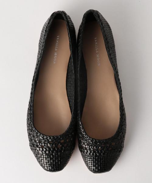 BEAUTY&YOUTH UNITED ARROWS（ビューティーアンドユースユナイテッドアローズ）の「＜VANILLA MOON＞メッシュフラットシューズ◆（パンプス・レディース・ゴールド/ブラック・38/35/37/36）」の7枚目の写真