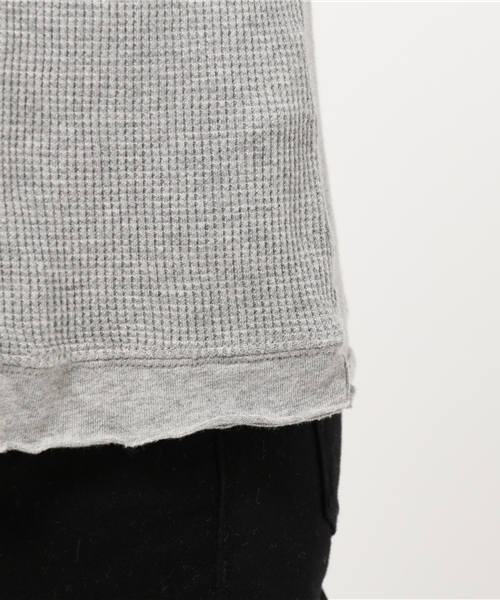 MOUSSY（マウジー）の「OPEN SHOULDER L/S TOP（Tシャツ/カットソー・レディース・ブラック/トップグレー/ブラウン・FREE）」の5枚目の写真