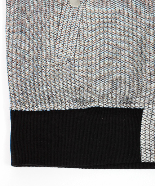 ESSENTIAL GARMENT MEN'S BIGI（エッセンシャルガーメントメンズビギ）の「MA-1 / メランジラッセル（サーフ＆サファリ） （MA-1・メンズ・ネイビー/杢グレー・M/S/L/SS）」の13枚目の写真