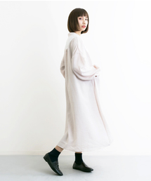 MERLOT | フロントスカラップレースワンピース5792(シャツワンピース)