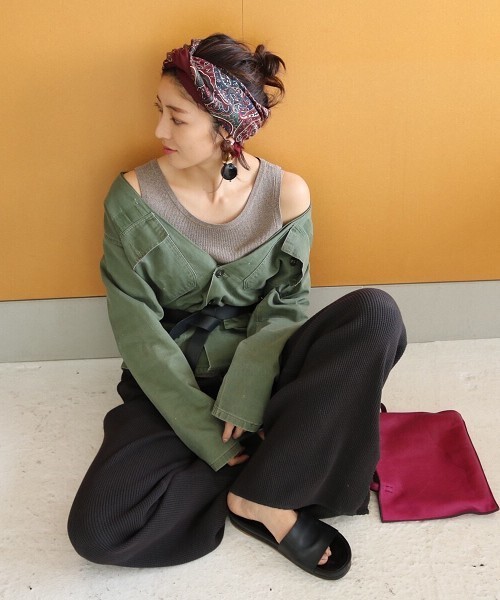 TODAYFUL（トゥデイフル）の「バックルレザーベルト（ベルト・レディース・ブラック/ブラウン・FREE）」の9枚目の写真