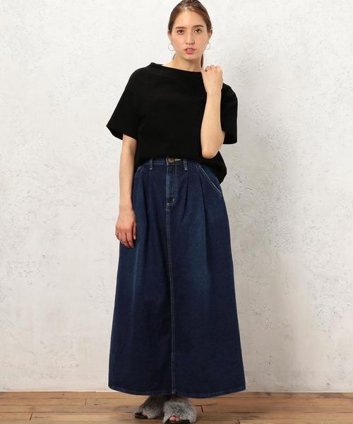 Lee（リー）の「[別注]CB LEE(リー)×GLR ロング デニムスカート ◆（デニムスカート・レディース・ライトブルー/コバルトブルー・MEDIUM/SMALL）」の9枚目の写真