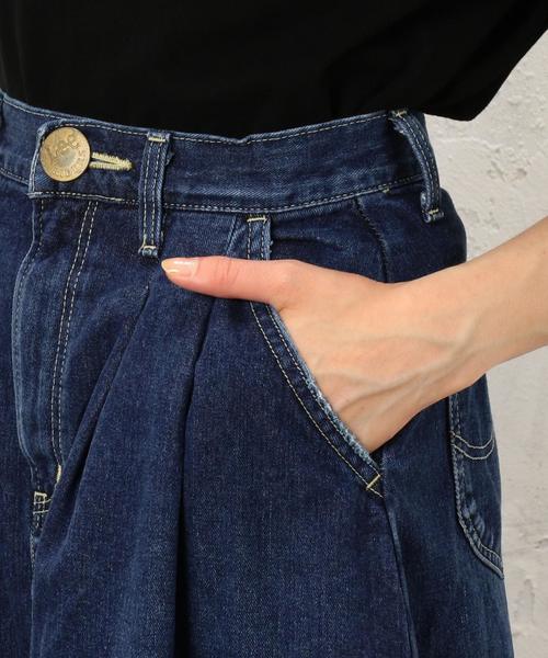 Lee（リー）の「[別注]CB LEE(リー)×GLR ロング デニムスカート ◆（デニムスカート・レディース・ライトブルー/コバルトブルー・MEDIUM/SMALL）」の11枚目の写真
