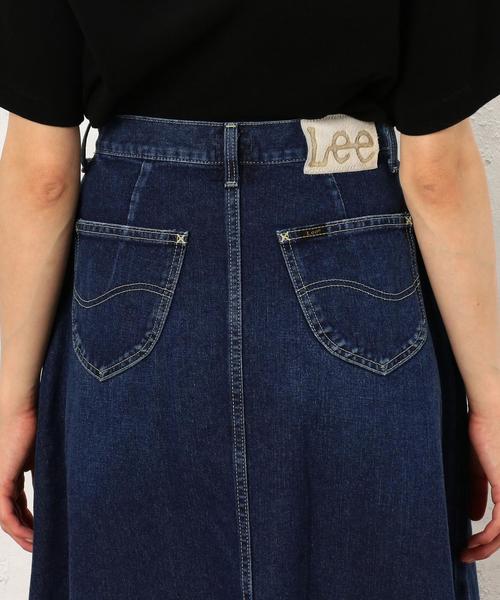 Lee（リー）の「[別注]CB LEE(リー)×GLR ロング デニムスカート ◆（デニムスカート・レディース・ライトブルー/コバルトブルー・MEDIUM/SMALL）」の12枚目の写真