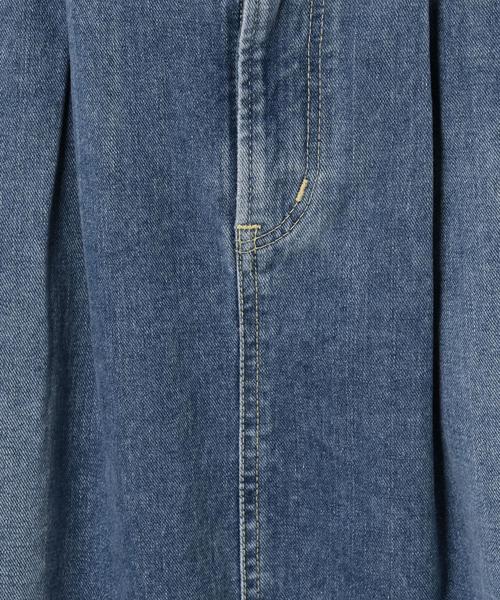 Lee（リー）の「[別注]CB LEE(リー)×GLR ロング デニムスカート ◆（デニムスカート・レディース・ライトブルー/コバルトブルー・MEDIUM/SMALL）」の8枚目の写真