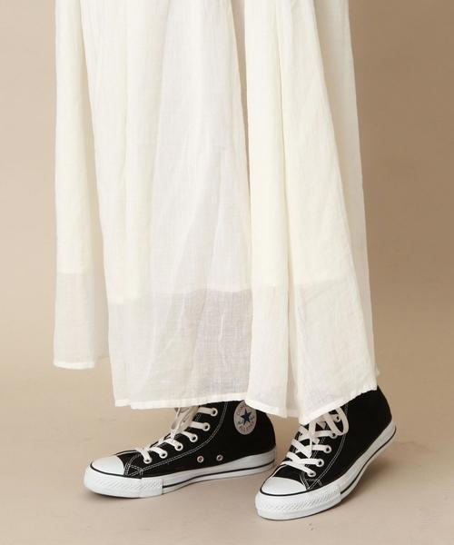 Another Edition（アナザーエディション）の「ガーゼソリッドサスペンダースカート（スカート・レディース・ブラック/オフホワイト・FREE）」の10枚目の写真