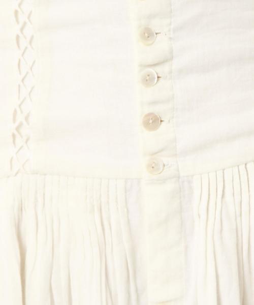 Another Edition（アナザーエディション）の「ガーゼソリッドサスペンダースカート（スカート・レディース・ブラック/オフホワイト・FREE）」の13枚目の写真