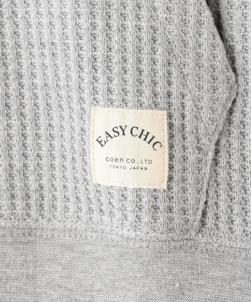 coen(コーエン)の「【coen キッズ / ジュニア】ワッフルパーカー / サーマル(100~150cm)(パーカー・キッズ・グレー/ダークグレー・100/120/150/110/130/140)」の9枚目の写真