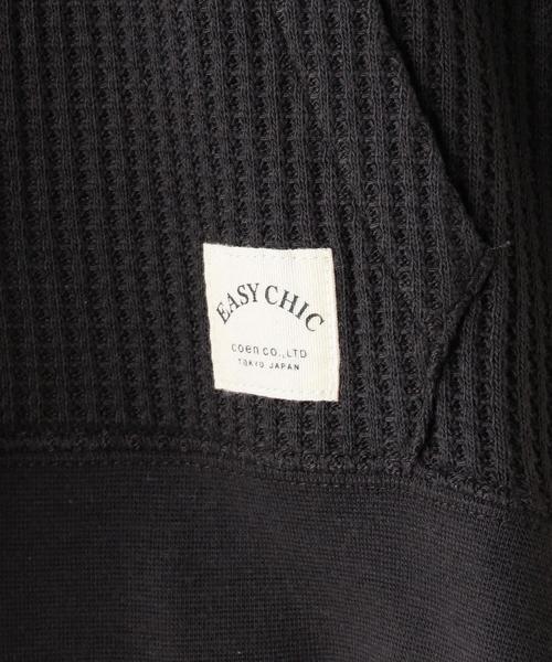 coen(コーエン)の「【coen キッズ / ジュニア】ワッフルパーカー / サーマル(100~150cm)(パーカー・キッズ・グレー/ダークグレー・100/120/150/110/130/140)」の12枚目の写真