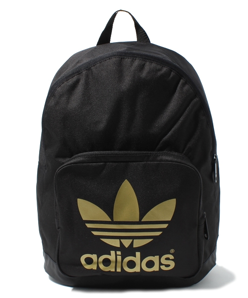 adidas Originals（アディダスオリジナルス）の「アディダス シンプルバックパック AC BPACK CLASS（バックパック/リュック・レディース・ブラウン/ゴールド/ブルー/ネイビー・ONE SIZE）」の4枚目の写真