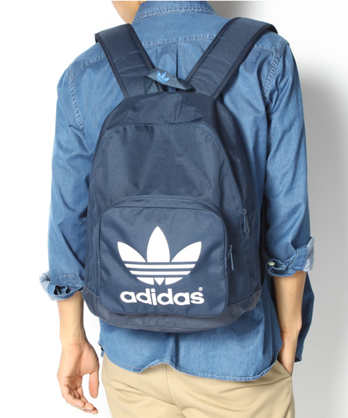 adidas Originals（アディダスオリジナルス）の「アディダス シンプルバックパック AC BPACK CLASS（バックパック/リュック・レディース・ブラウン/ゴールド/ブルー/ネイビー・ONE SIZE）」の11枚目の写真