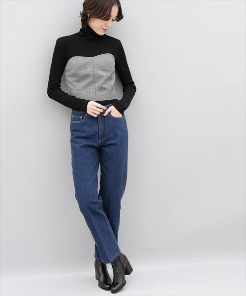 ADAM ET ROPE'(アダムエロペ)の「グレンチェックビスチェ(その他トップス・レディース・ブラウン/ブラック系その他・FREE)」の14枚目の写真