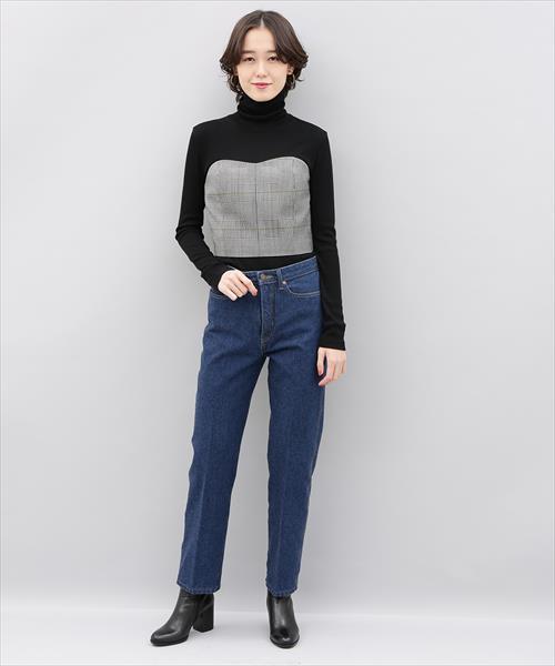ADAM ET ROPE'(アダムエロペ)の「グレンチェックビスチェ(その他トップス・レディース・ブラウン/ブラック系その他・FREE)」の15枚目の写真
